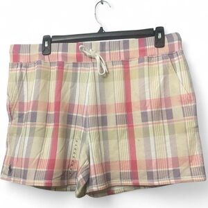 Polo Ralph Lauren women's plaid shorts, Summer Vacation Resort XL NWT